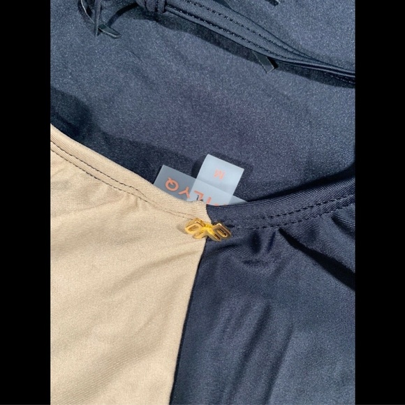 NEW‎ $134 PILYQ Farrah One-Piece Swimsuit in Cadillac Black [SZ Medium ] - Picture 8 of 8